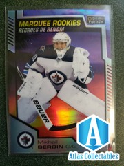 2020-21 OPC Platinum Marquee Rookie Sunset Mikhail Berdin Jets #188